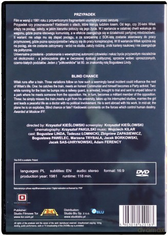 Przypadek (digitally restored) [DVD]