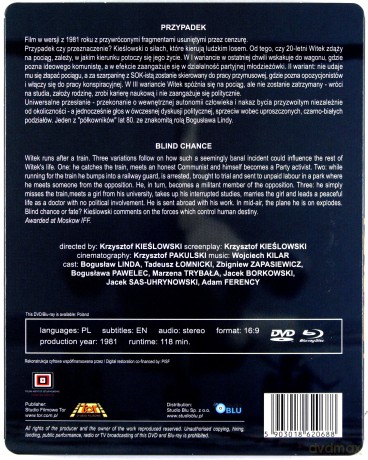 Przypadek (Digitally Restored) (steelbook) [Blu-Ray]+[DVD]