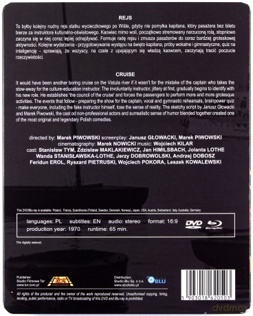 Rejs (digitally restored) (steelbook) [Blu-Ray]+[DVD]