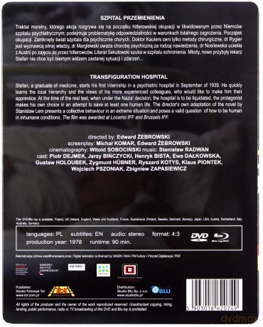 Szpital przemienienia (Digitally Restored) (steelbook) [Blu-Ray]+[DVD]