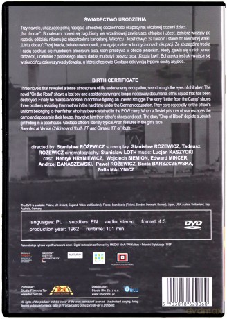Świadectwo urodzenia (Digitally Restored) [DVD]