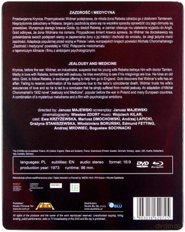 Zazdrość i Medycyna (Digitally Restored) (steelbook) [Blu-Ray]+[DVD]