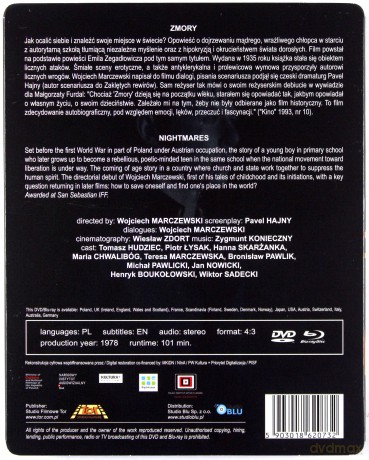 Zmory (Digitally Restored) (steelbook) [Blu-Ray]+[DVD]