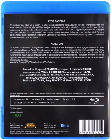 Życie rodzinne (Digitally Restored) [Blu-Ray]