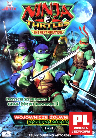 Wojownicze Żółwie Ninja: Następna mutacja odc. 1-4 [DVD]