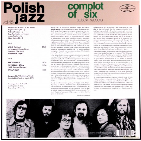 Spisek Sześciu: Complot Of Six (Polish Jazz) [Winyl]