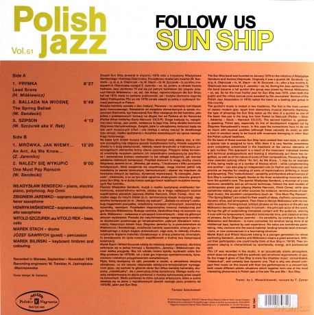 Sun Ship: Follow Us (Polish Jazz) [Winyl]