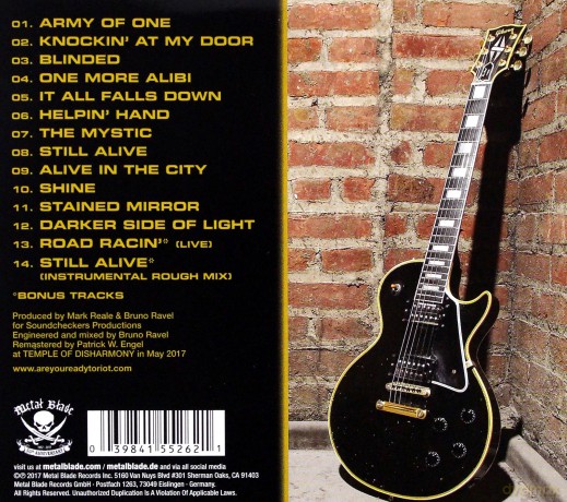 Riot: Army Of One (digipack) [CD]