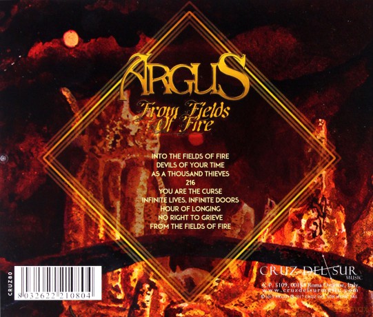 Argus: From Fields Of Fire [CD]