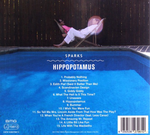 Sparks: Hippopotamus (digipack) [CD]