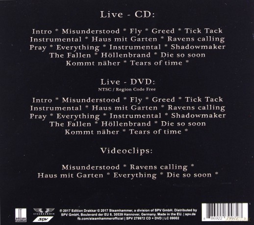 Crematory: Live Insurrection [DVD]+[CD]