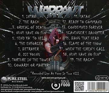 Warrant: Ready To Command [CD]