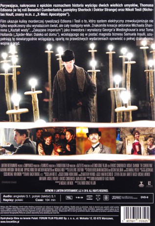 Wojna o prąd [DVD]