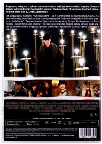 Wojna o prąd [DVD]