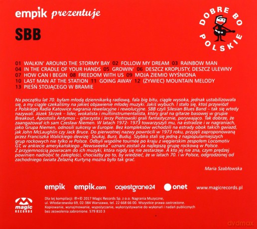 SBB: Dobre Bo Polskie [CD]