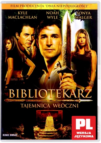 Bibliotekarz: Tajemnica włóczni [DVD]