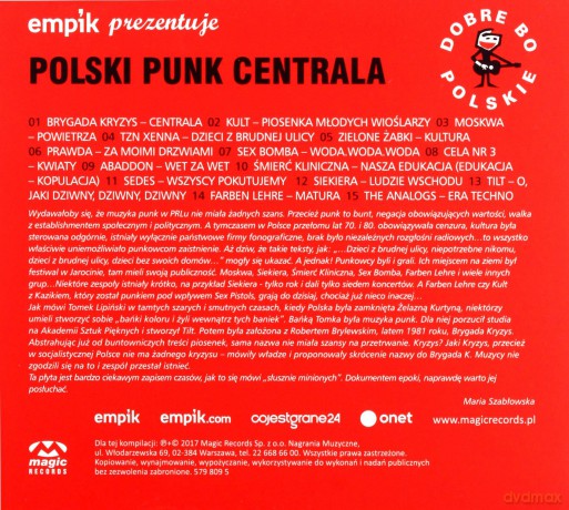 Dobre Bo Polskie - Polski Punk - Centrala [CD]