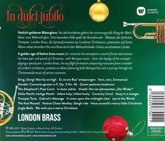London Brass: In Dulci Jubilo [CD]