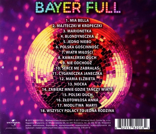 Bayer Full: The Best 1984-2017 [CD]
