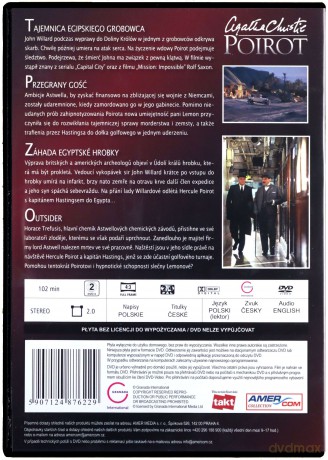 Poirot 20: Tajemnica egipskiego grobowca / Przegrany gość [DVD]