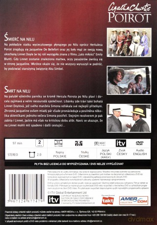 Poirot 34: Śmierć na Nilu [DVD]