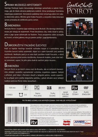 Poirot 22: Sprawa włoskiego arystokraty /  Bombonierka (0) [DVD]