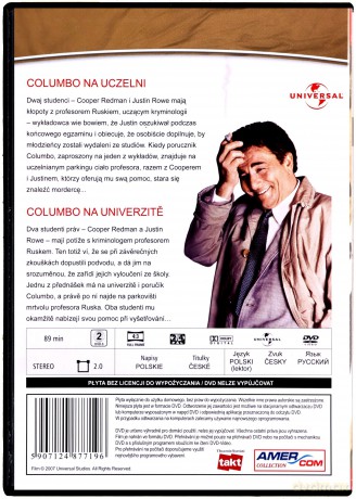 Columbo 55: Columbo na uczelni [DVD]