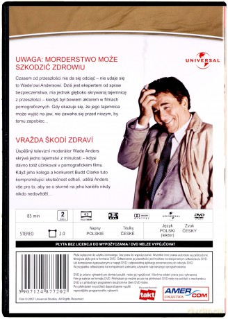 Columbo 56: Uwaga: Morderstwo może szkodzić zdrowiu [DVD]