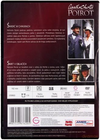 Poirot 18: Śmierć w chmurach [DVD]