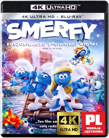 Smerfy: Poszukiwacze zaginionej wioski [Blu-Ray 4K]+[Blu-Ray]