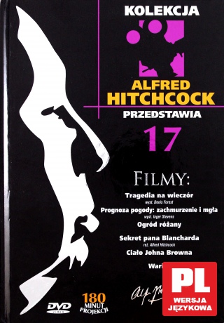 Alfred Hitchcock Przedstawia 17: Tragedia na wieczór / Prognoza pogody : zachmurzenie i mgła / Ogród różany / Sekret pana Blancharda / Ciało Johna Browna / Wariat (digibook) [DVD]