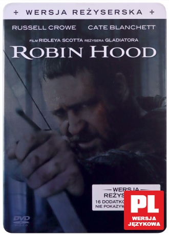 Robin Hood Wersja Reżyserska (2010) (Metalbox) [DVD]