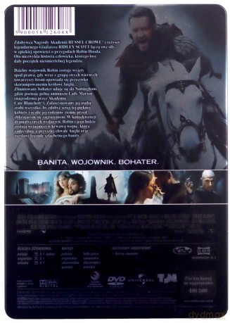 Robin Hood Wersja Reżyserska (2010) (Metalbox) [DVD]