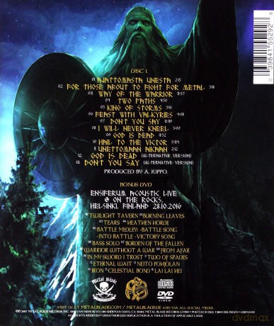 Ensiferum: Two Paths (Limited Edition) (digibook) [CD]+[DVD]