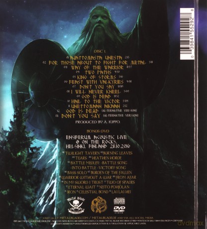 Ensiferum: Two Paths (Limited Edition) (digibook) [CD]+[DVD]