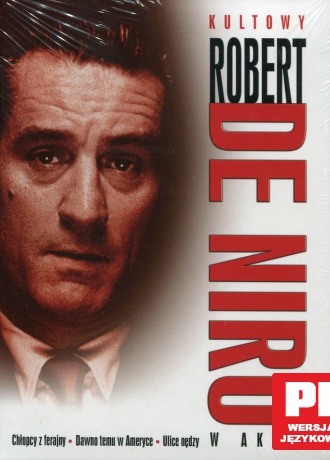 Robert De Niro Gangster: Chłopcy z ferajny / Dawno temu w Ameryce / Ulice nędzy [BOX] [5DVD]
