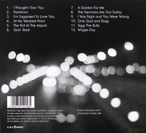 Ricky Ross: Short Stories vol. 1 (digipack) [CD]