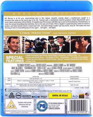 Dzień świstaka (Special Edition) [Blu-Ray]