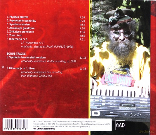 Władysław Komendarek: Hibernacja Nr 1 [CD]