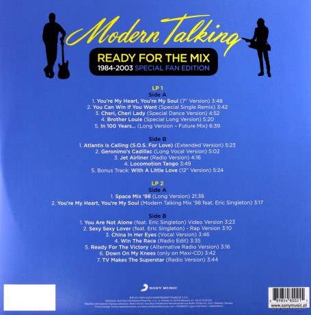 Modern Talking: Ready For The Mix (Special Edition) [2xWinyl]