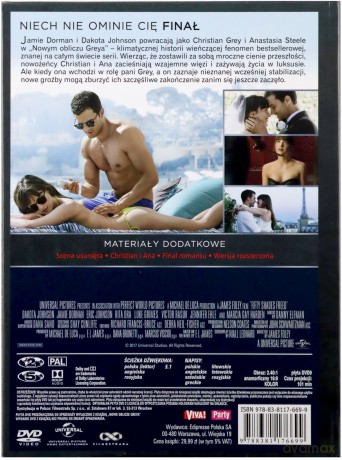 Nowe oblicze Greya (edycja rozszerzona) (booklet) [DVD]