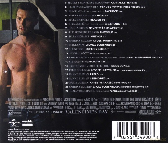 Fifty Shades Freed soundtrack (Nowe oblicze Greya) [CD]