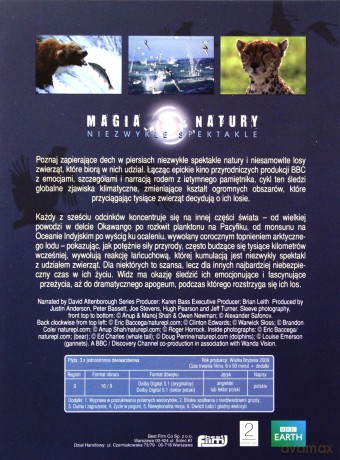 Magia natury. Niezwykłe spektakle (BBC) BOX [3DVD]