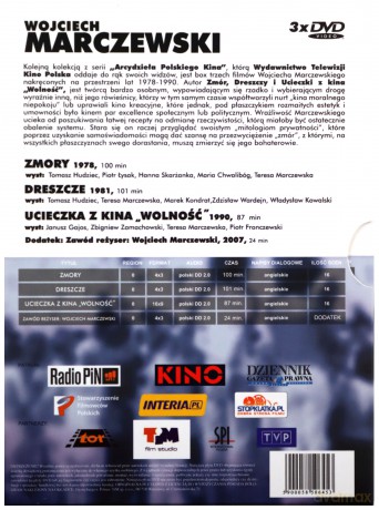 Wojciech Marczewski: Zmory / Dreszcze / Ucieczka z kina Wolność BOX [3DVD]