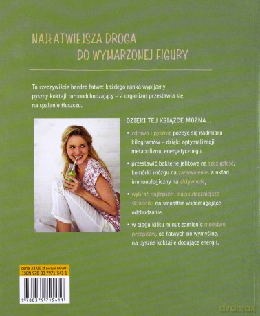Koktajle spalajace tłuszcz. Turboodchudzające smoothies do samodzielnego przygotowania - Marion Grillparzer [KSIĄŻKA]