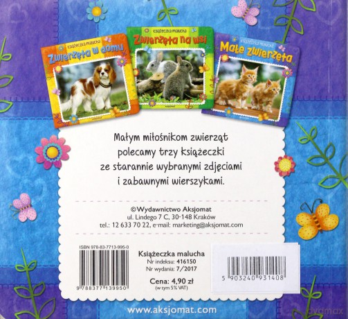Małe zwierzęta. Książeczka malucha [KSIĄŻKA]