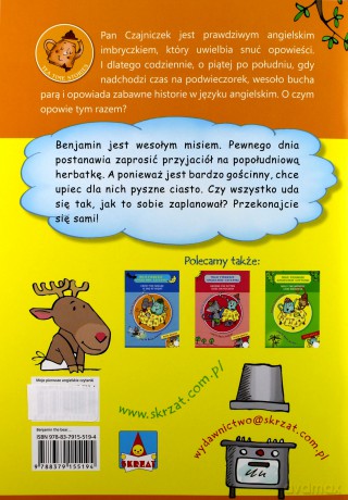 Moje pierwsze angielskie czytanki. Benjamin the Bear Bakes a Cake - Danuta Zawadzka [KSIĄŻKA]