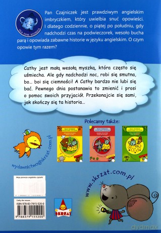 Moje pierwsze angielskie czytanki. Cathy the Mouse Is Sad at Night - Danuta Zawadzka [KSIĄŻKA]