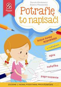 Potrafię to napisać! Poziom 2 - Danuta Klimkiewicz, Bożena Płaszewska [KSIĄŻKA]