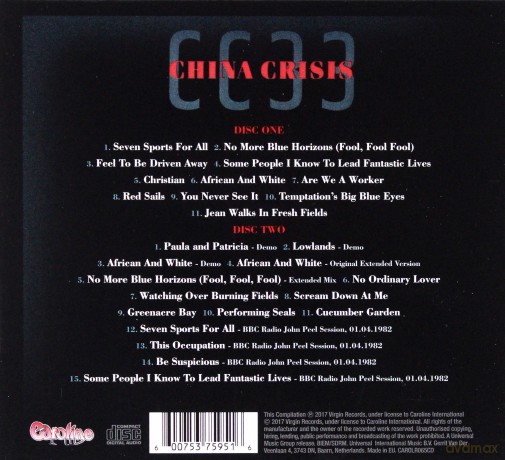 China Crisis: Difficult Shapes And Passive Rhythms Some People Think It's Fun To Entertain (Deluxe) [2CD]